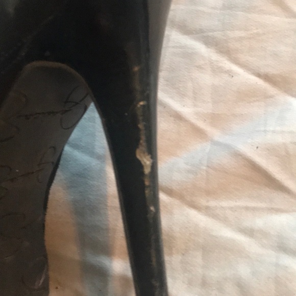 Jessica Simpson black heels - Picture 6 of 7